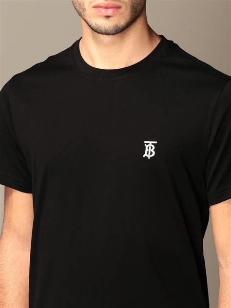 t-shirt burberry homme noir|Burberry T.